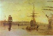 J.M.W. Turner Cowes,Isle of Wight oil on canvas